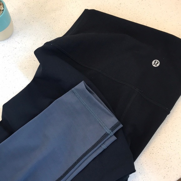 EUC LULULEMON 🍋 ombré wonder under size 8 - Picture 6 of 7